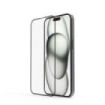 Hama Extreme Protect Protector de Pantalla para iPhone 15 - Vidrio Templado - Antihuellas - Grado de Dureza 10H - Proteccion D3O
