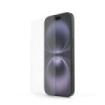 Hama Clear Protect Protector de Pantalla para iPhone 16 - Antihuellas - Vidrio de Seguridad - Grado de Dureza 9H - Color Transpa
