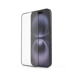 Hama Cristal Protector para iPhone 16 - Vidrio Templado - Antihuellas - Grado de Dureza 10H - Proteccion D3O - Color Transparent