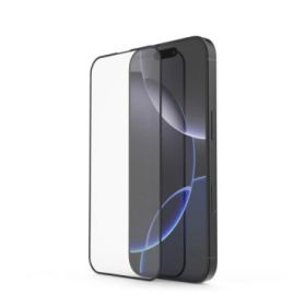 Hama Cristal Protector para iPhone 16 - Vidrio Templado - Antihuellas - Grado de Dureza 10H - Proteccion D3O - Color Transparent