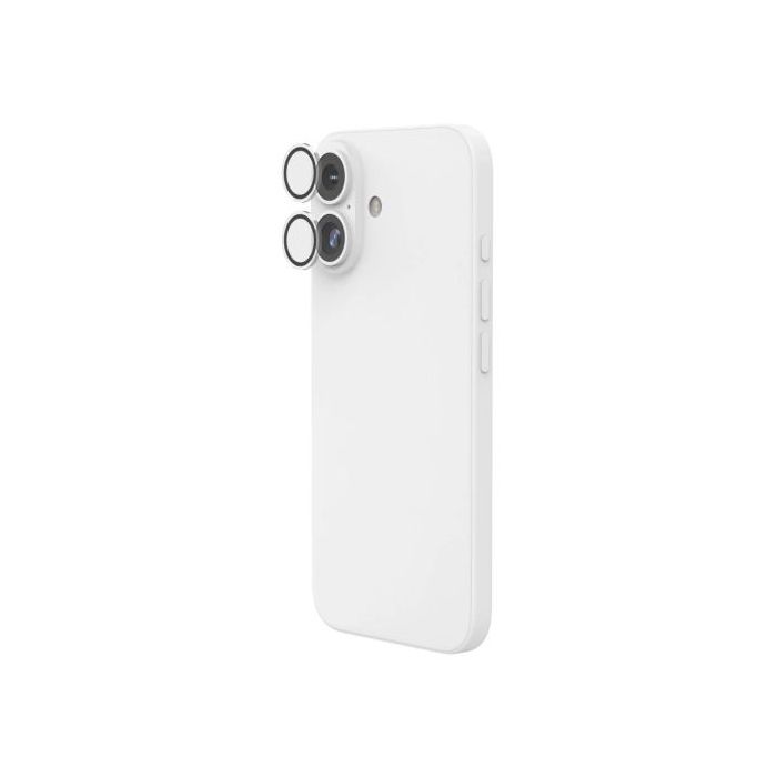 Hama Lens Protect Protector de Camara para iPhone 16 / 16 Plus / 17 - Vidrio Templado - Color Transparente
