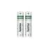 Hama Pack de 2 Pilas Recargables AAA - NiMH - Voltaje 1.2V - 1000mAh - Color Blanco