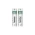 Hama Pack de 2 Pilas Recargables AAA - NiMH - Voltaje 1.2V - 700mAh - Color Blanco