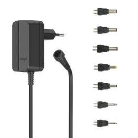 Hama Fuente de Alimentacion Multidispositivo - Potencia 7.2W - Indicador LED - 7 Adaptadores - Intensidad Maxima 0.6A - Voltaje