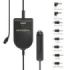 Hama Fuente de Alimentacion para Coche 36W - Conector 12V - Indicador LED - Voltaje Variable - Conectores Surtidos - Color Negro