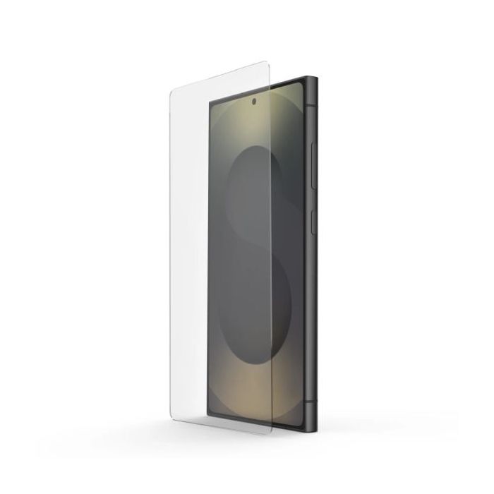 Hama Clear Protect Protector de Pantalla para Samsung Galaxy S25 Ultra - Antihuellas - Vidrio de Seguridad - Grado de Dureza 9H