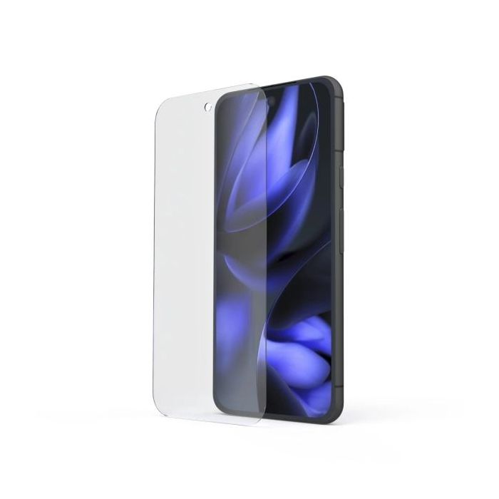 Hama Clear Protect Protector de Pantalla para Google Pixel 9A - Antihuellas - Vidrio de Seguridad - Grado de Dureza 9H - Color T