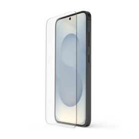 Hama Clear Protect Protector de Pantalla para Samsung Galaxy S25 Edge - Antihuellas - Vidrio de Seguridad - Grado de Dureza 9H -