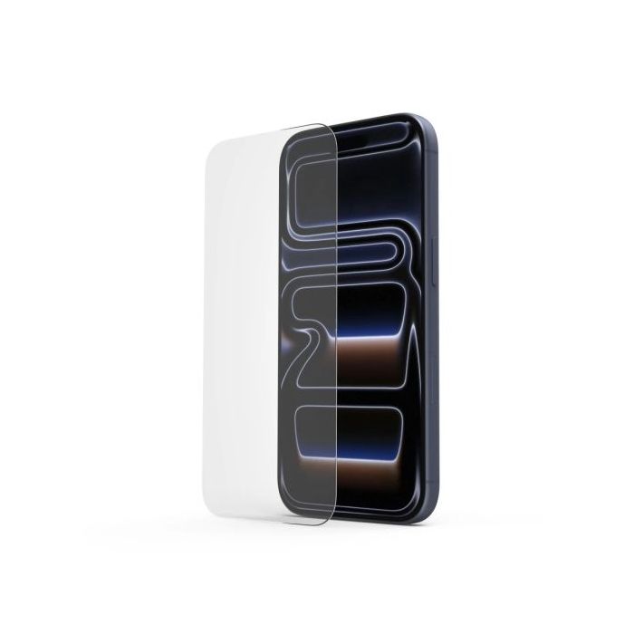 Hama Cristal Protector para iPhone 17 Pro - Antihuellas - Base de Montaje - Vidrio de Seguridad - Grado de Dureza 9H - Color Tra