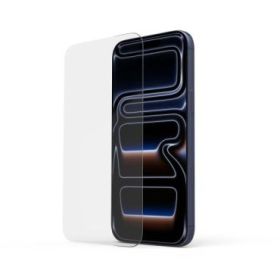 Hama Clear Protect Cristal Protector para iPhone 17 Pro Max - Antihuellas - Base de Montaje - Vidrio de Seguridad - Grado de Dur