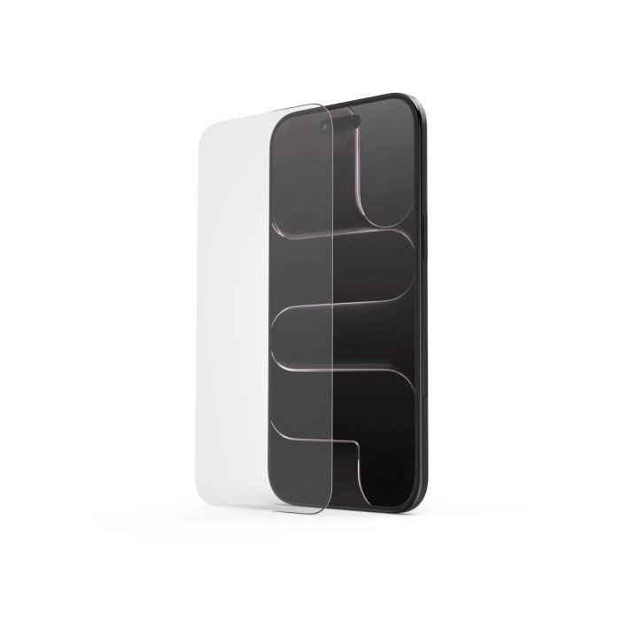 Hama Cristal Protector para iPhone 17 Air - Antihuellas - Base de Montaje - Vidrio de Seguridad - Grado de Dureza 9H - Color Tra