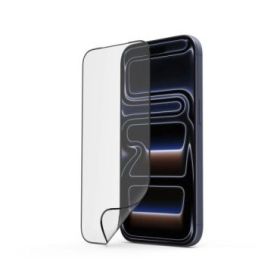 Hama Super Hybrid Cristal Protector para iPhone 17 Pro - Base de Montaje - Flexiglas rPET - Grado de Dureza 9H - Proteccion D3O