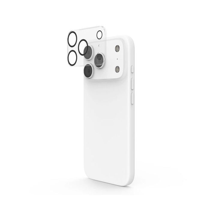 Hama Cam Protect Protector de Camara para iPhone 17 Pro - Vidrio Templado - Color Transparente