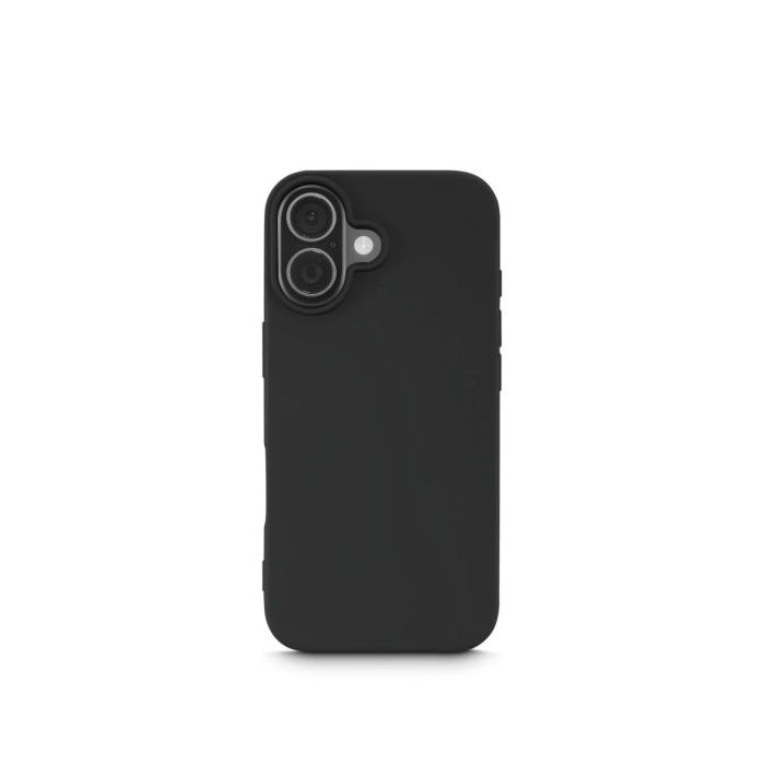 Hama Fantastic Feel Funda para iPhone 17 - Antiadherente Anti-Suciedad - Poliuretano Termoplastico - Bordes Elevados - Color Neg