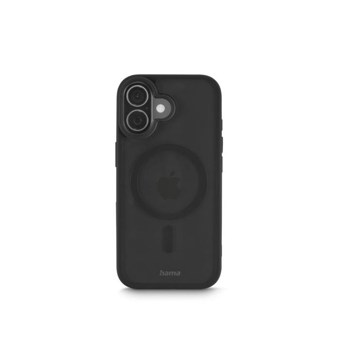 Hama Frame Protect Funda para iPhone 17 - Antideslizante - Magnetico - Policarbonato y Poliuretano Termoplastico - Bordes Elevad