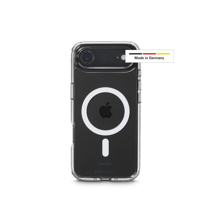 Hama Extreme Protect Funda para iPhone Air - Magnetico - Antideslizante - Policarbonato - Proteccion D3O - Bordes Elevados - Col