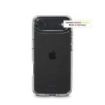 Hama Extreme Protect Funda para iPhone Air - Antideslizante - Policarbonato - Proteccion D3O - Bordes Elevados - Color Transpare