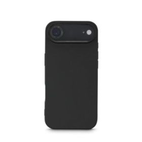 Hama Fantastic Feel Funda para iPhone Air - Antiadherente Anti-Suciedad - Poliuretano Termoplastico - Bordes Elevados - Color Ne