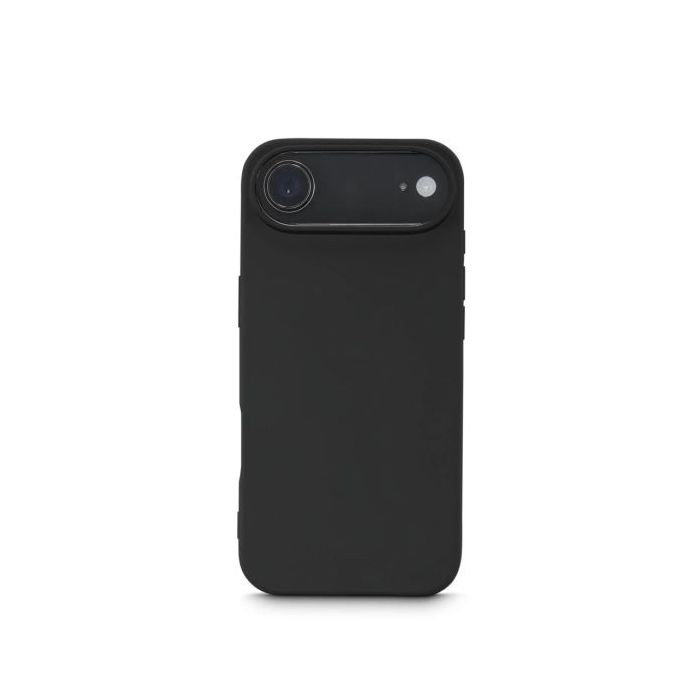 Hama Fantastic Feel Funda para iPhone Air - Antiadherente Anti-Suciedad - Poliuretano Termoplastico - Bordes Elevados - Color Ne
