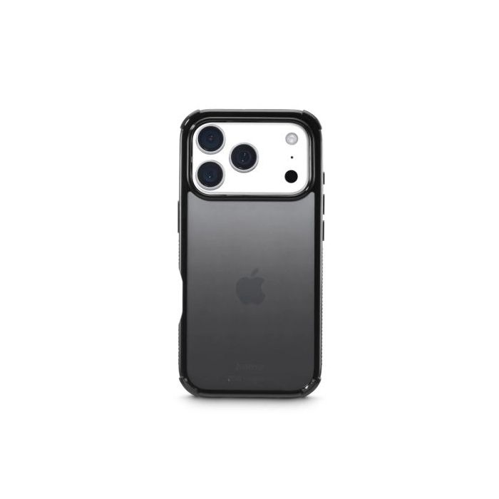 Hama Extreme Protect Funda para iPhone 17 Pro - Antideslizante - Policarbonato - Proteccion D3O - Bordes Elevados - Color Negro