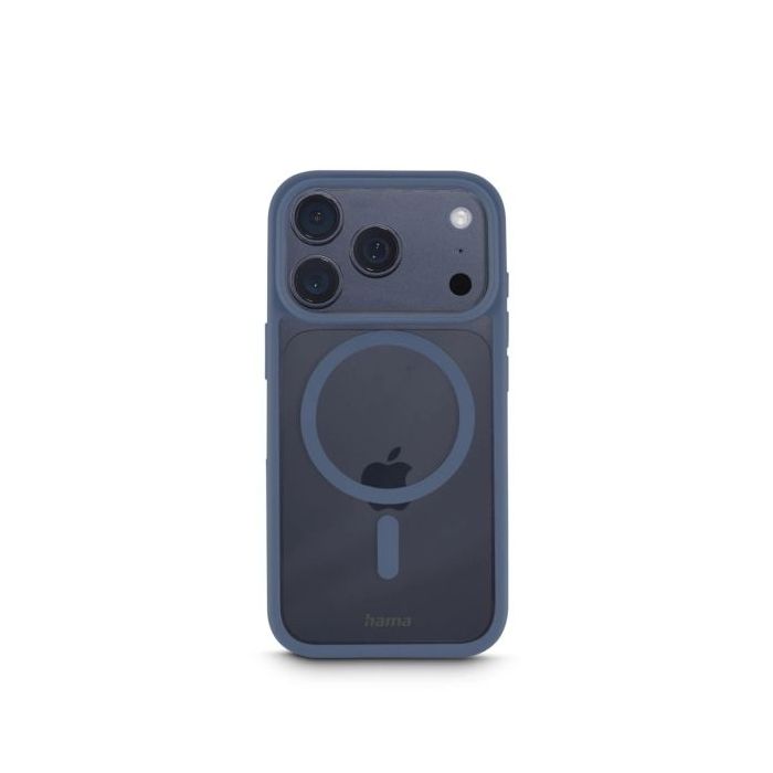 Hama Frame Protect Funda para iPhone 17 Pro - Magnetico - Antideslizante - Policarbonato y Poliuretano Termoplastico - Bordes El
