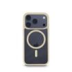 Hama Frame Protect Funda para iPhone 17 Pro - Antideslizante - Magnetico - Policarbonato y Poliuretano Termoplastico - Color Bei