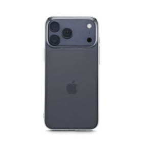 Hama Slimp Protect Funda para iPhone 17 Pro Max - Policarbonato - Bordes Elevados - Color Transparente