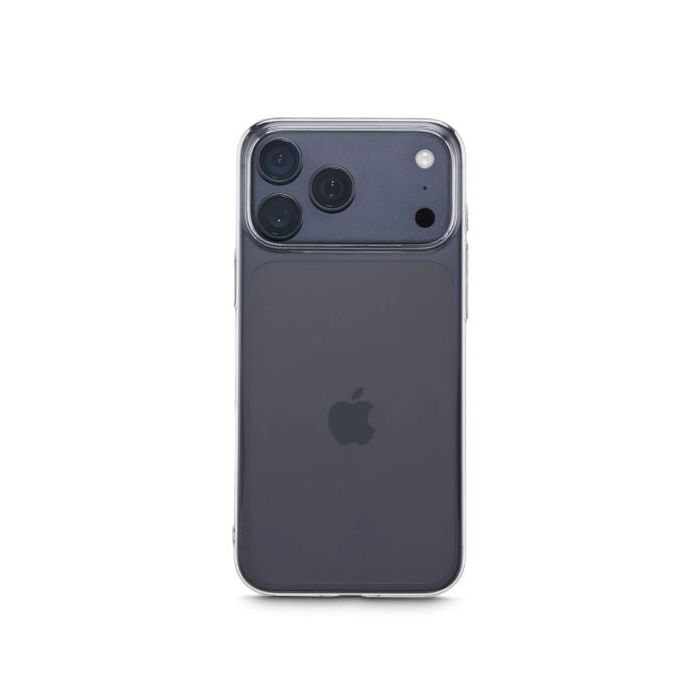 Hama Slimp Protect Funda para iPhone 17 Pro Max - Policarbonato - Bordes Elevados - Color Transparente