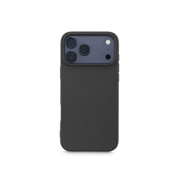Hama Fantastic Feel Funda para iPhone 17 Pro Max - Antiadherente Anti-Suciedad - Poliuretano Termoplastico - Bordes Elevados - C