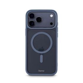 Hama Frame Protect Funda para iPhone 17 Pro Max - Antideslizante - Magnetico - Policarbonato y Poliuretano Termoplastico - Borde