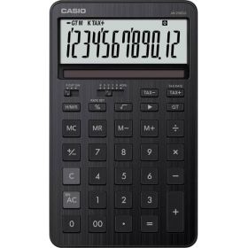 Casio JW-200DQ Calculadora de Sobremesa Compacta con Pantalla LCD de 12 Digitos - Calculo de Impuestos, Porcentajes, Raiz Cuadra