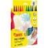 Jovi Felt Pens Estuche de 12 Rotuladores - Punta de 2mm - Amplia Variedad de Tonos - Tinta de Gran Fijacion - Capuchon de Seguri