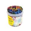 Jovi Felt Pens Bote con 120 Rotuladores - Punta de 2mm - Tinta de Gran Fijacion - Capuchon de Seguridad Ventilado - Colores Surt