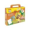 Jovi Play - Fun Kit Pinta con Arena Animals con 8 Botes de Arena + 1 Punzon + 3 Laminas con Diseños de Animales Terrestres - Col