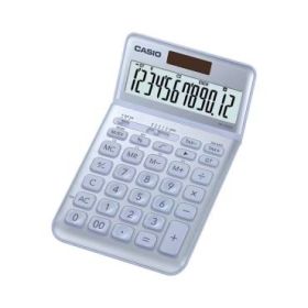 Casio JW-200SC Calculadora de Sobremesa 12 Digitos Inclinacion Ajustable - Simbolos de Comando de Funcion - Memoria Total Genera