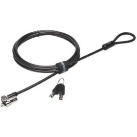 Kensington Candado con Llave Microsaver 20 - Cabezal Resistente de 10mm - Tecnologia Hidden Pin - Tecnologia de Bloqueo T-Bar -