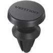 Vention Soporte Magnetico de Smartphone para Coche - Fijacion con Pinza - Aleacion de Aluminio - Silicona - Color Negro