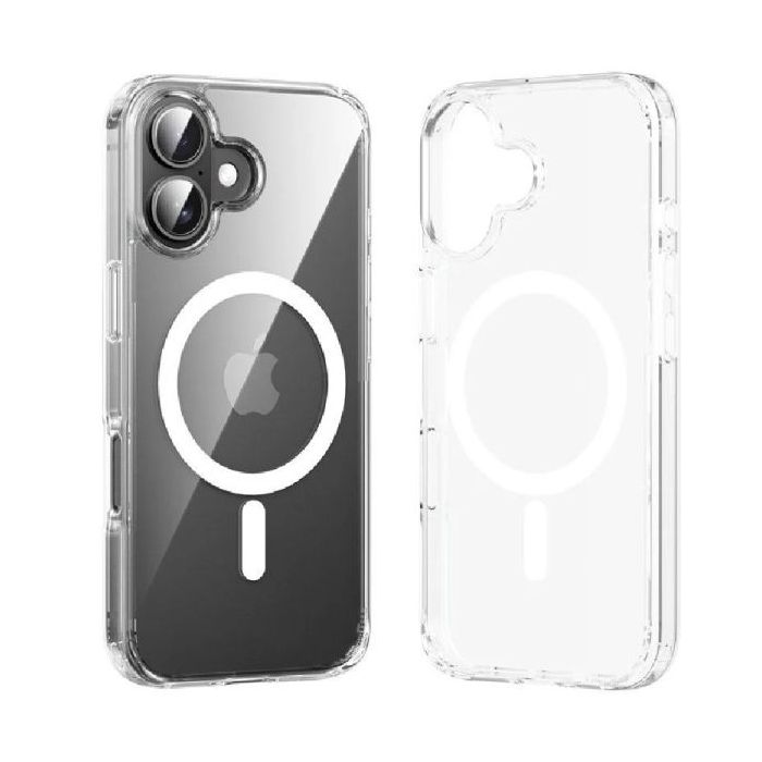 Vention Funda Rigida para Iphone 16 Plus - Anillo Magnetico MagSafe - Compatible con Carga Inalambrica - Resistente al Amarilleo