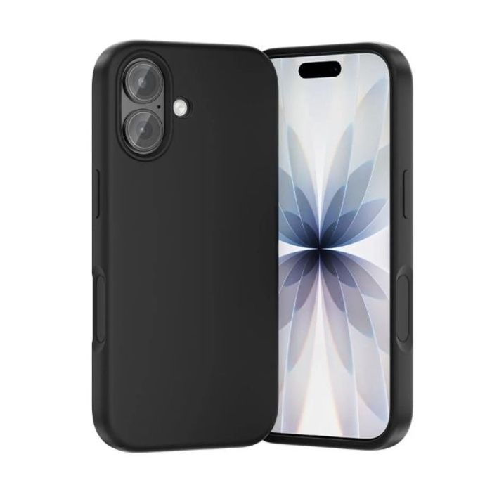 Vention Funda de Silicona para Iphone 17 - Anillo Magnetico MagSafe - Compatible con Carga Inalambrica - Color Negro