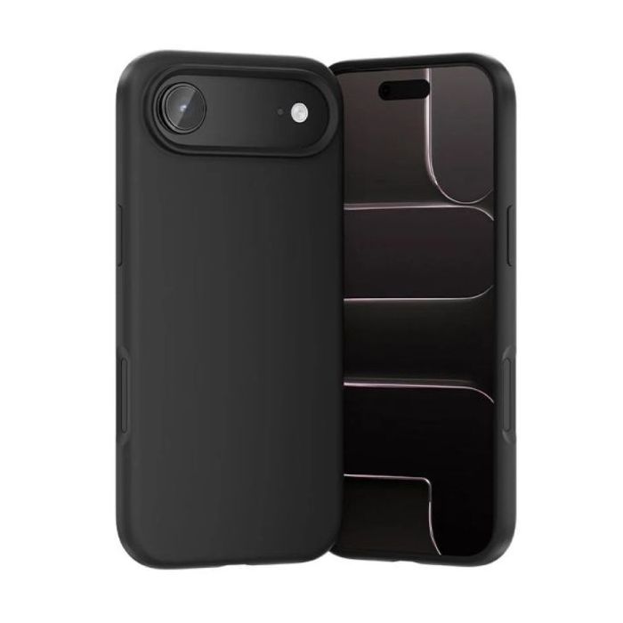 Vention Funda de Silicona para Iphone 17 Air - Anillo Magnetico MagSafe - Compatible con Carga Inalambrica - Color Negro