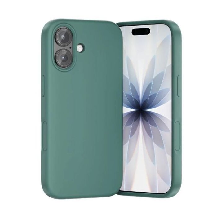 Vention Funda de Silicona para Iphone 17 - Anillo Magnetico MagSafe - Compatible con Carga Inalambrica - Color Aguamarina
