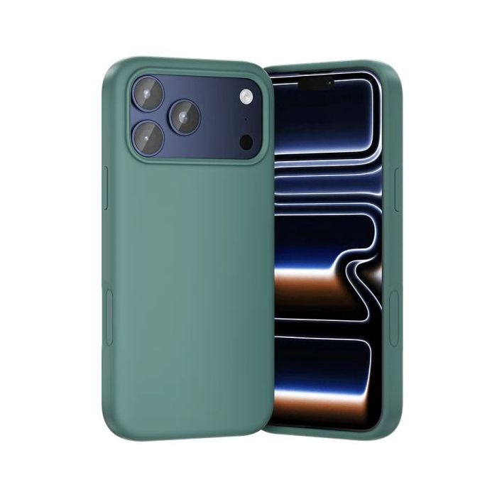 Vention Funda de Silicona para Iphone 17 Pro - Anillo Magnetico MagSafe - Compatible con Carga Inalambrica - Color Aguamarina