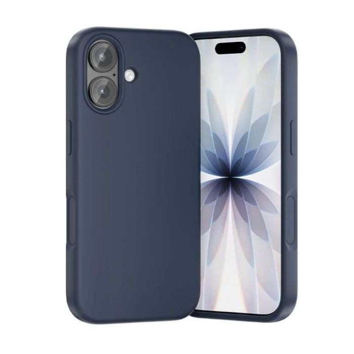 Vention Funda de Silicona para Iphone 17 - Anillo Magnetico MagSafe - Compatible con Carga Inalambrica - Color Azul