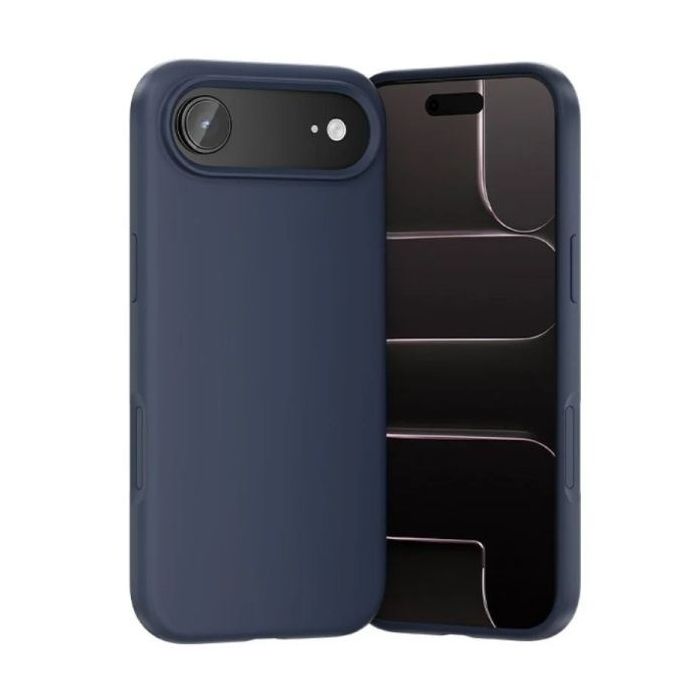 Vention Funda de Silicona para Iphone 17 Air - Anillo Magnetico MagSafe - Incluye Accesorios - Color Azul