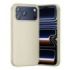 Vention Funda de Silicona para Iphone 17 Pro - Anillo Magnetico MagSafe - Incluye Accesorios - Color Beige