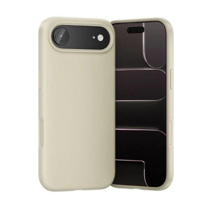 Vention Funda de Silicona para Iphone 17 Air - Anillo Magnetico MagSafe - Compatible con Carga Inalambrica - Color Beige