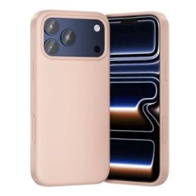 Vention Funda de Silicona para Iphone 17 Pro - Anillo Magnetico MagSafe - Incluye Accesorios - Color Rosa