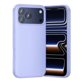 Vention Funda de Silicona para Iphone 17 Pro Max - Anillo Magnetico MagSafe - Compatible con Carga Inalambrica - Color Purpura