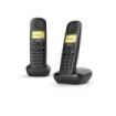 Gigaset A270 Duo Telefono Inalambrico Dect + 1 Supletorio - Identificador de Llamadas - Manos Libres - Control de Volumen - Colo