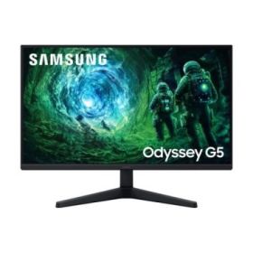 Samsung Odyssey G5 G53F Monitor 27  LED IPS QHD 200Hz FreeSync HDR10 - Respuesta 1ms - HDMI, DisplayPort - VESA 75x75mm - Color